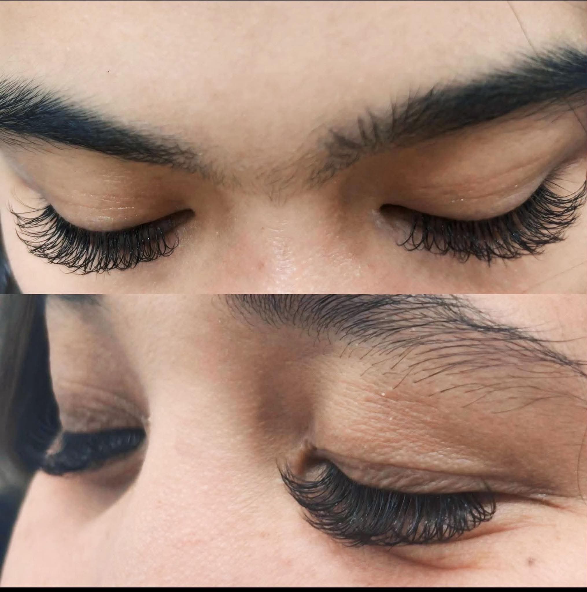 Lash and brow service