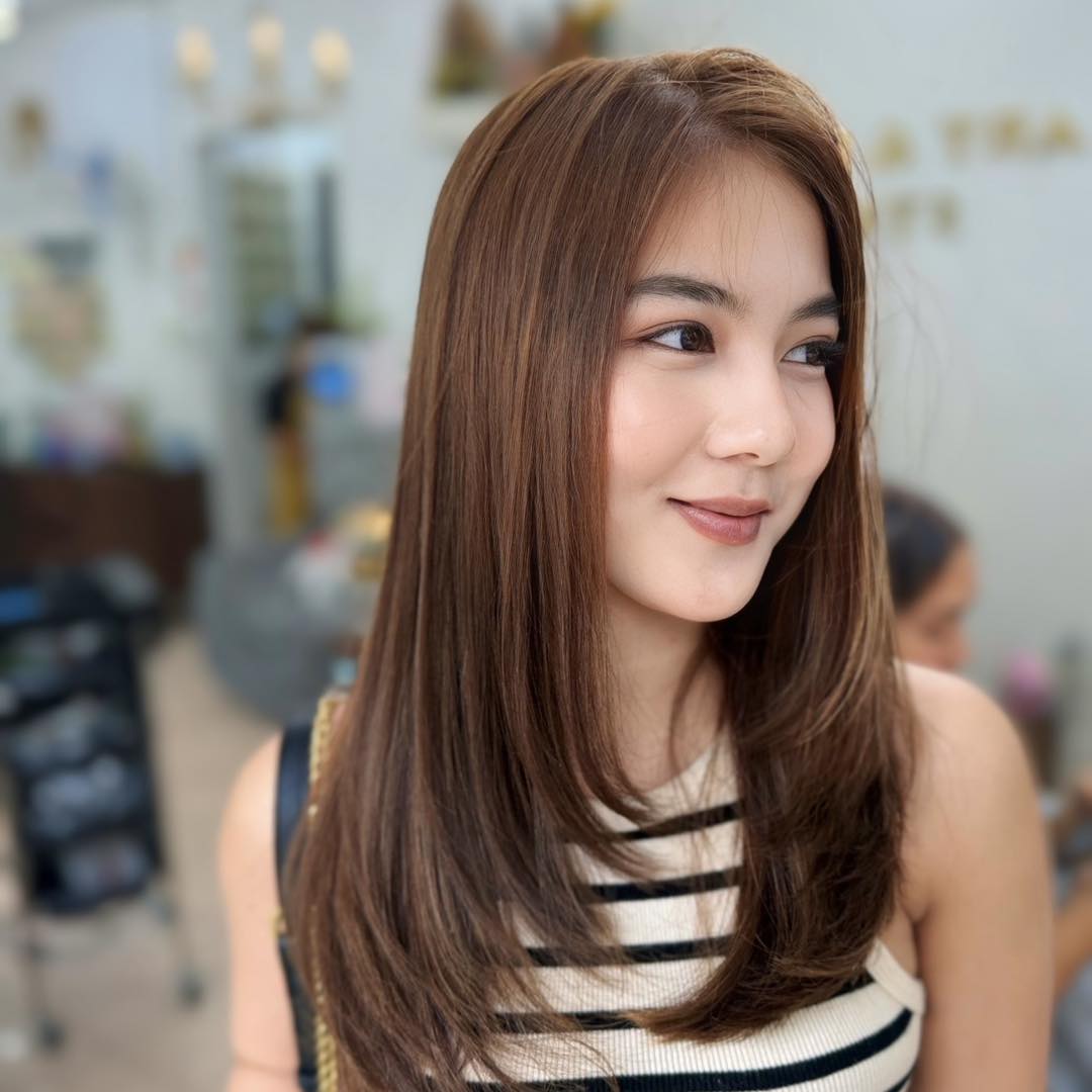 Balayage hair result